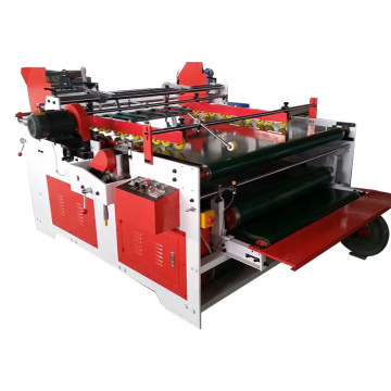 Corrugated cardboard Sheets Gluer Machine  /  Gluer Carton box making Machine / Packing Machine